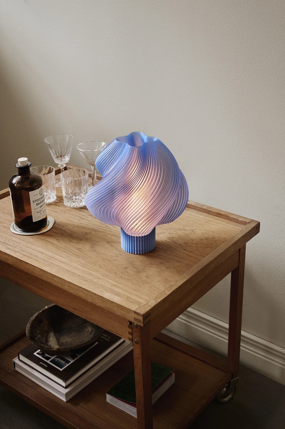 Crème Atelier soft serve lamp, Medium, Blueberry Sorbet - 1 in stock