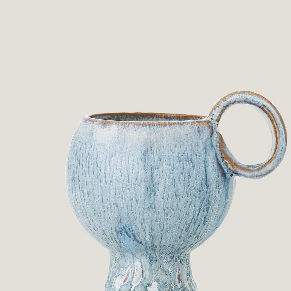 Avonlea stoneware Cup, Sky blue, set of 4