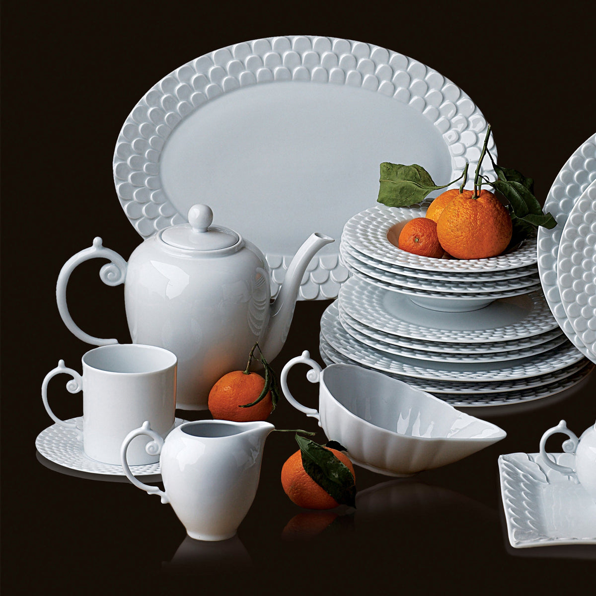 Aegean Dinner Plate - White