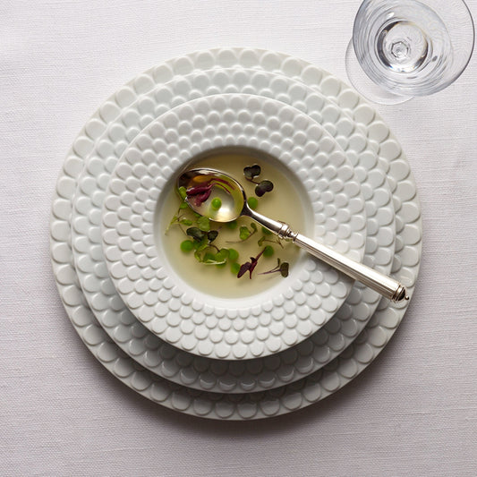 Aegean Dessert Plate - White