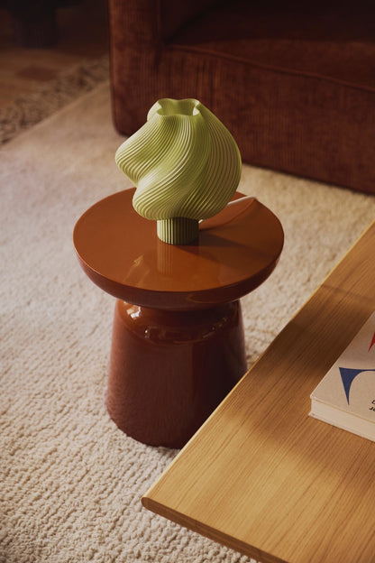 Crème Atelier soft serve lamp, Medium, Olive - Express shipping