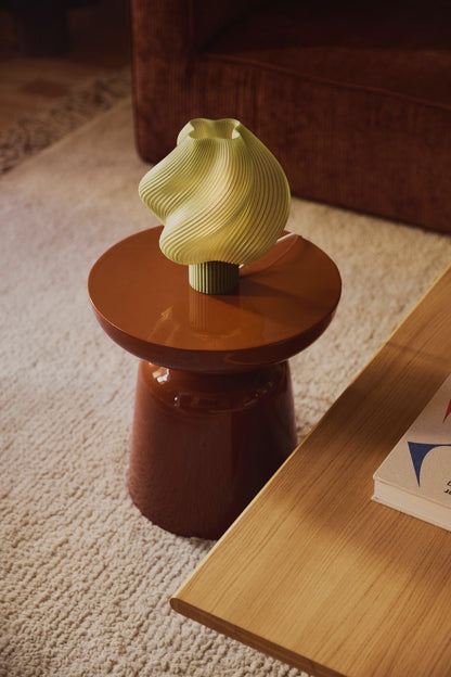 Crème Atelier soft serve lamp, Medium, Olive - Express shipping