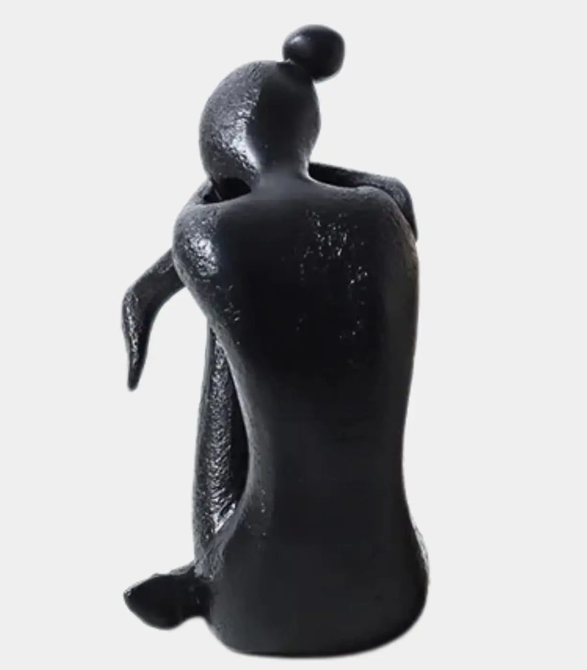 Reverie Decorative Sculptute – Handmade Resin Decorative Object Bookend 14 cm (5.51 in) Black