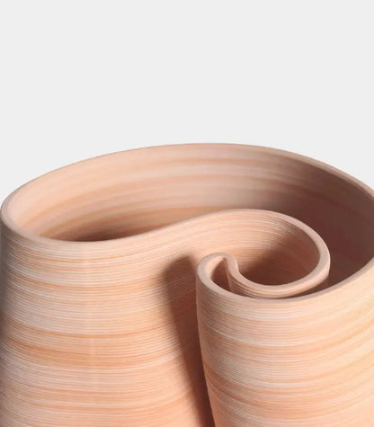 Solara Vase 3D-Printed 27 cm (10.63 in) Warm terracotta blush