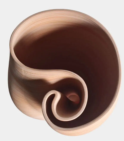 Solara Vase 3D-Printed 27 cm (10.63 in) Warm terracotta blush
