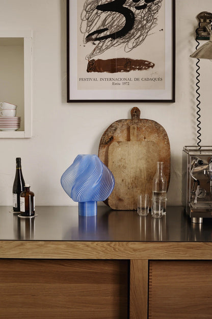 Crème Atelier soft serve lamp, Large, Blueberry Sorbet