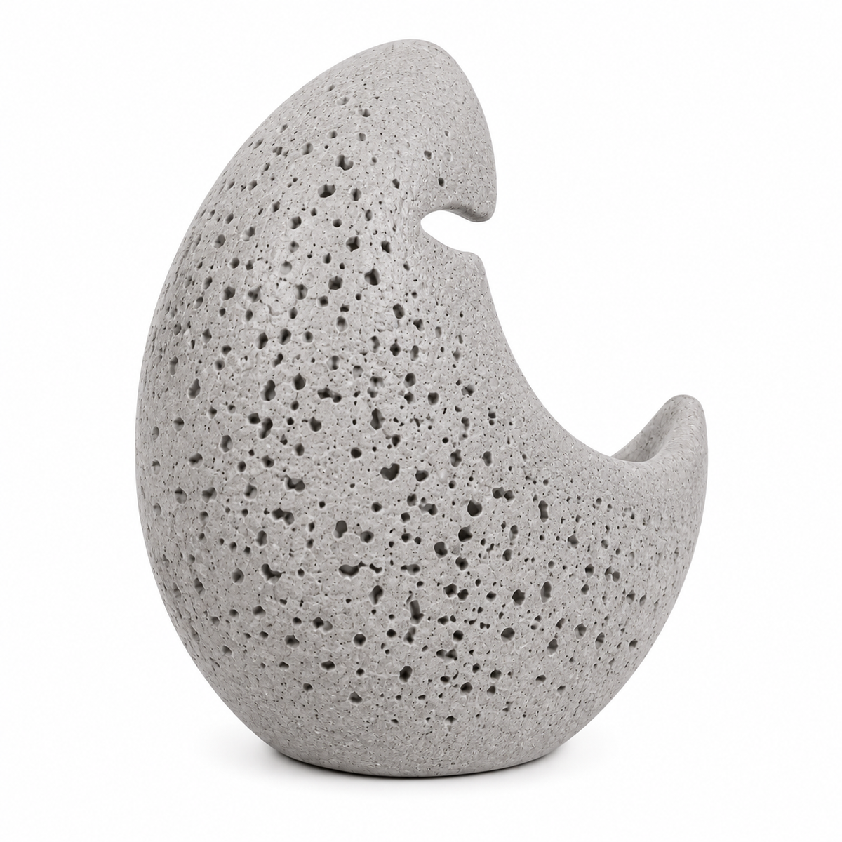 Ceramic Crescent Moon Incense Holder