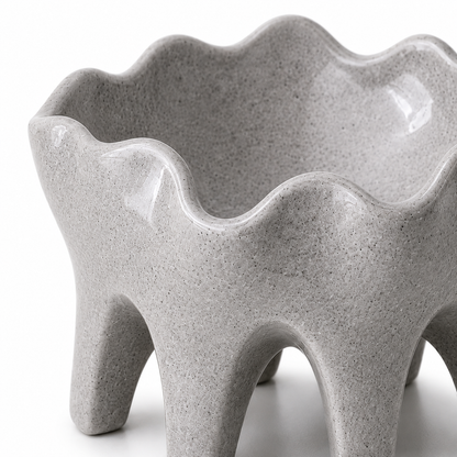 Ceramic Elephant Leg Decorative Bowl