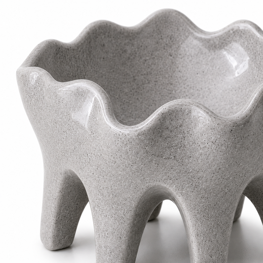Ceramic Elephant Leg Decorative Bowl