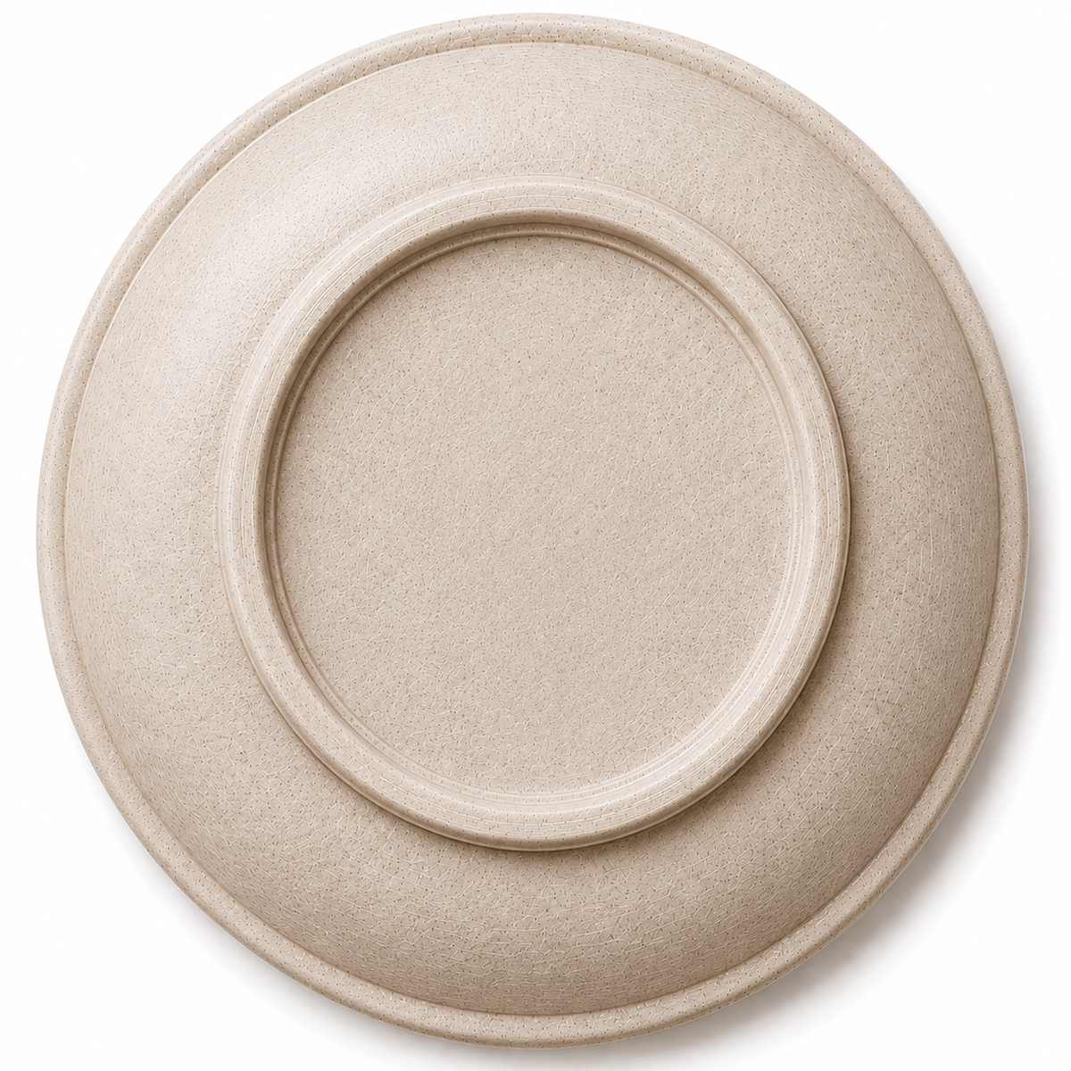 Ceramic Girl and Teddy Bear Decorative Wall Plate