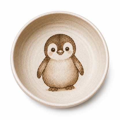 Ceramic Penguin Decorative Bowl