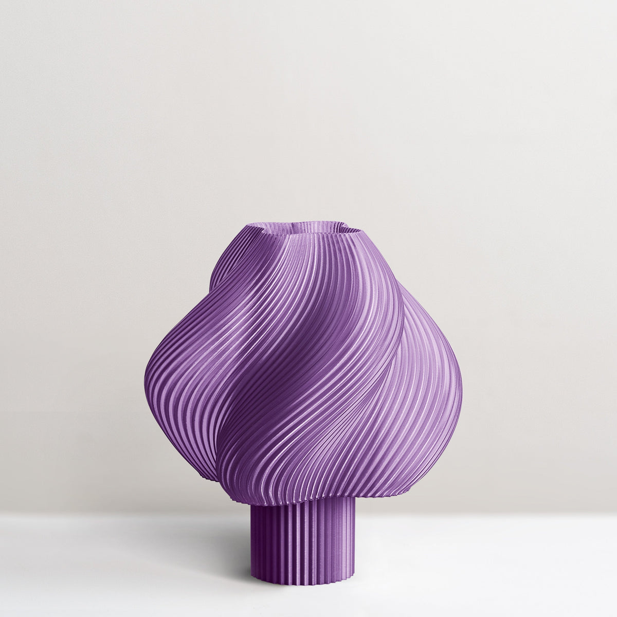 Crème Atelier soft serve lamp, Portable, Lavender