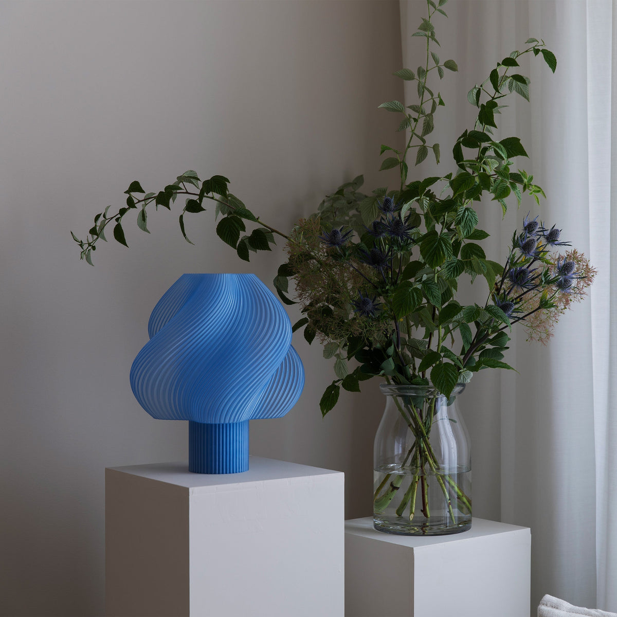 Crème Atelier soft serve lamp, Large, Blueberry Sorbet