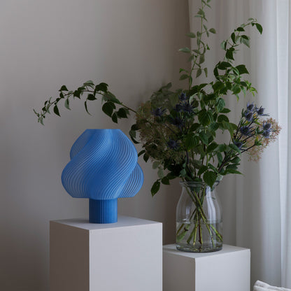Crème Atelier soft serve lamp, Large, Blueberry Sorbet