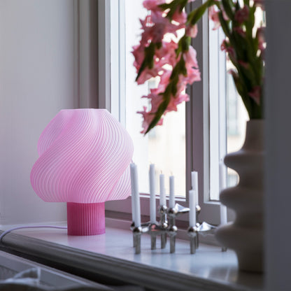 Crème Atelier soft serve lamp, Large, Rose Sorbet -  1 in stock
