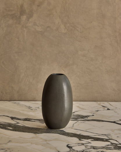 River Rock Vessel Collection - Almost Black