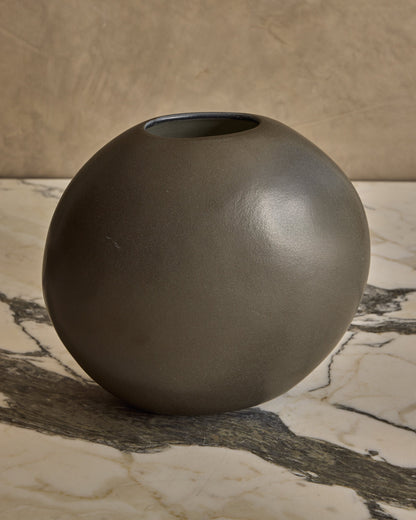 River Rock Vessel Collection - Almost Black