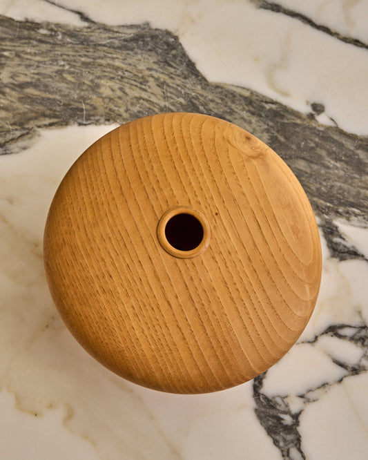 Turned Bowl Vase - Small
