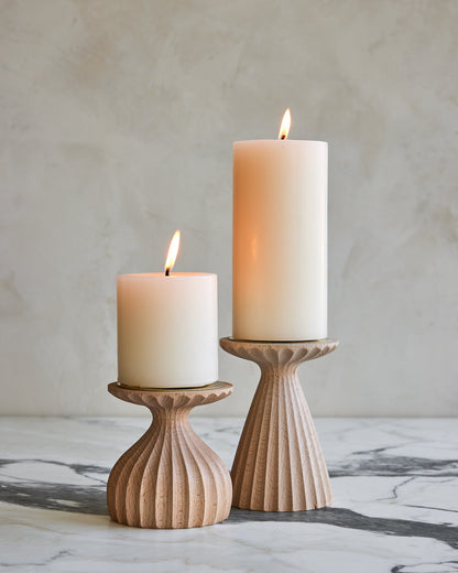 Paloma Pillar Candle Holders