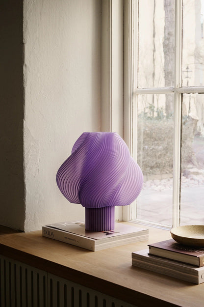 Crème Atelier soft serve lamp, Large, Lavender