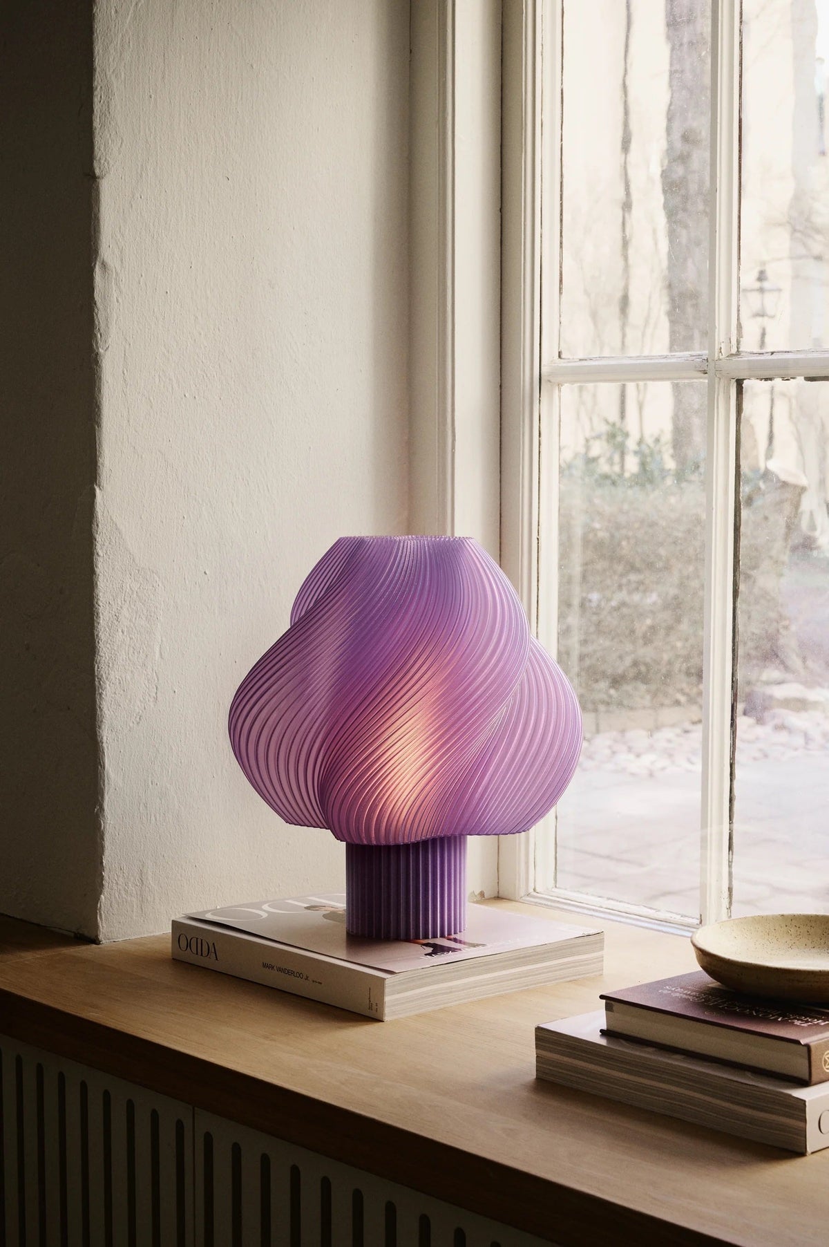 Crème Atelier soft serve lamp, Large, Lavender