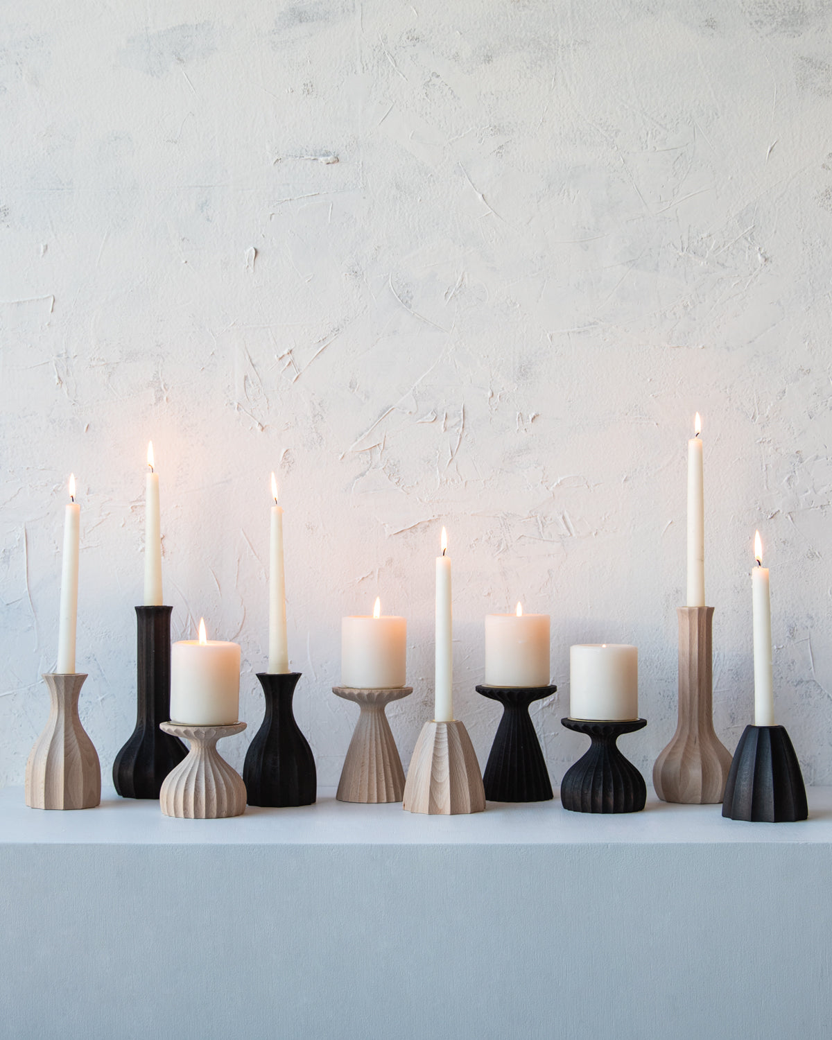 Paloma Pillar Candle Holders