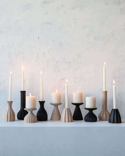 Paloma Pillar Candle Holders
