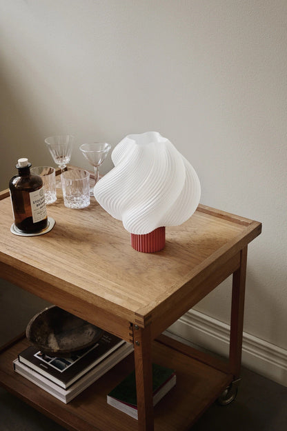 Crème Atelier soft serve lamp, Medium, Rhubarb