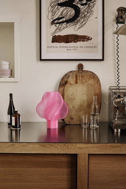 Crème Atelier soft serve lamp, Large, Rose Sorbet -  1 in stock