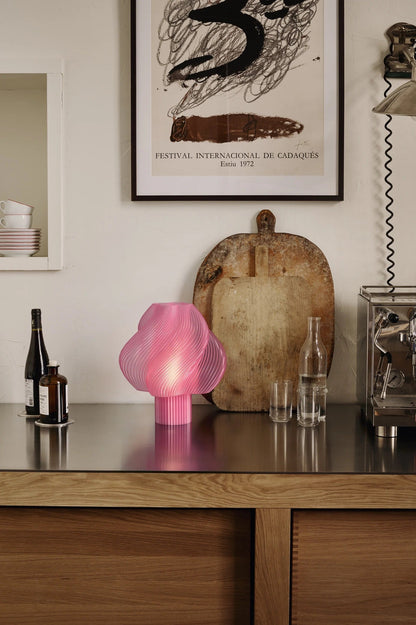 Crème Atelier soft serve lamp, Large, Rose Sorbet -  1 in stock
