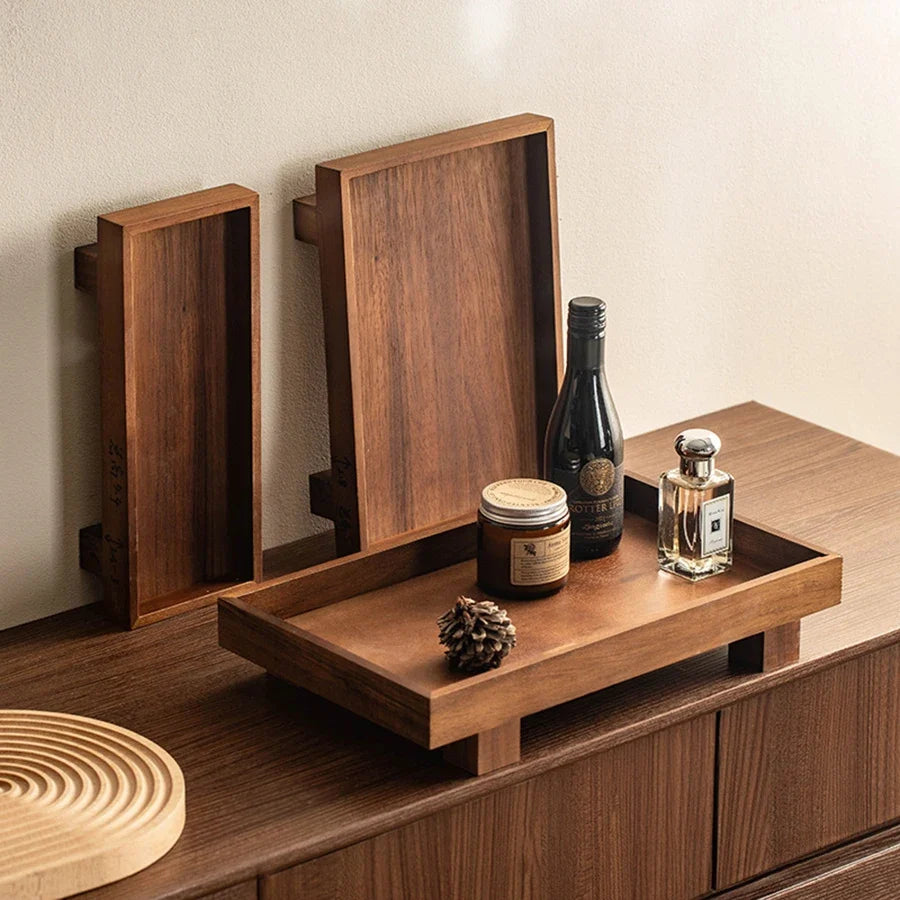 Minimal Wooden Tray for a Calmer Home | Natural, warm organization