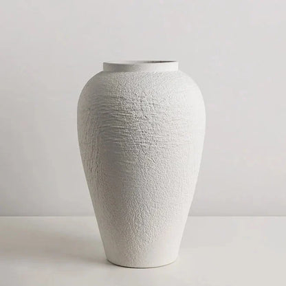 Minimalist Ceramic Vase Set for a Calmer Home | Natural texture