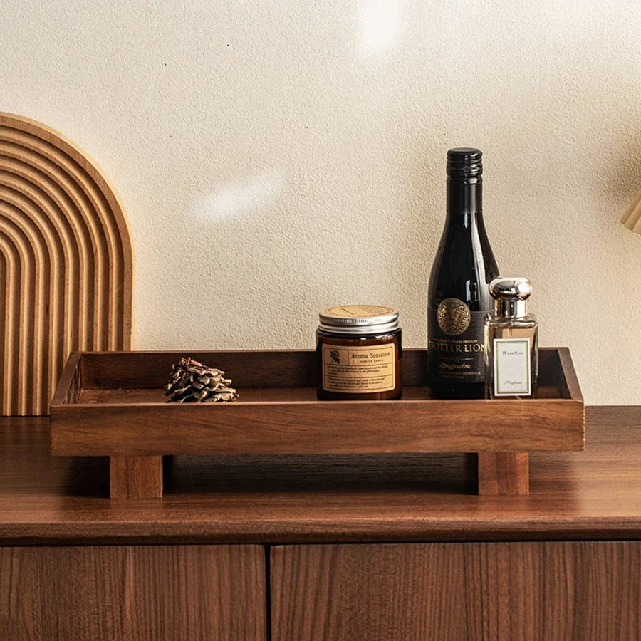 Minimal Wooden Tray for a Calmer Home | Natural, warm organization