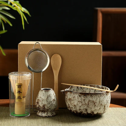 Ceramic Matcha Tea Set for Calm Morning Rituals