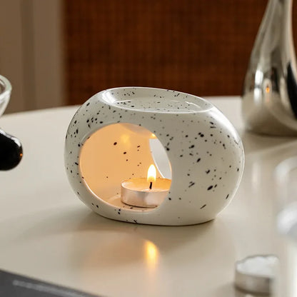Ceramic Candle Holder Set — Minimalist Home Decor