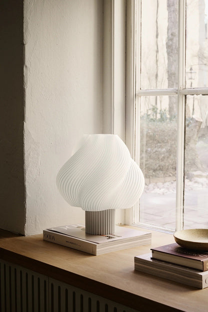 Crème Atelier soft serve lamp, Large, Vanilla bean