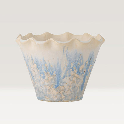Bertha stoneware flower pot (last 1)