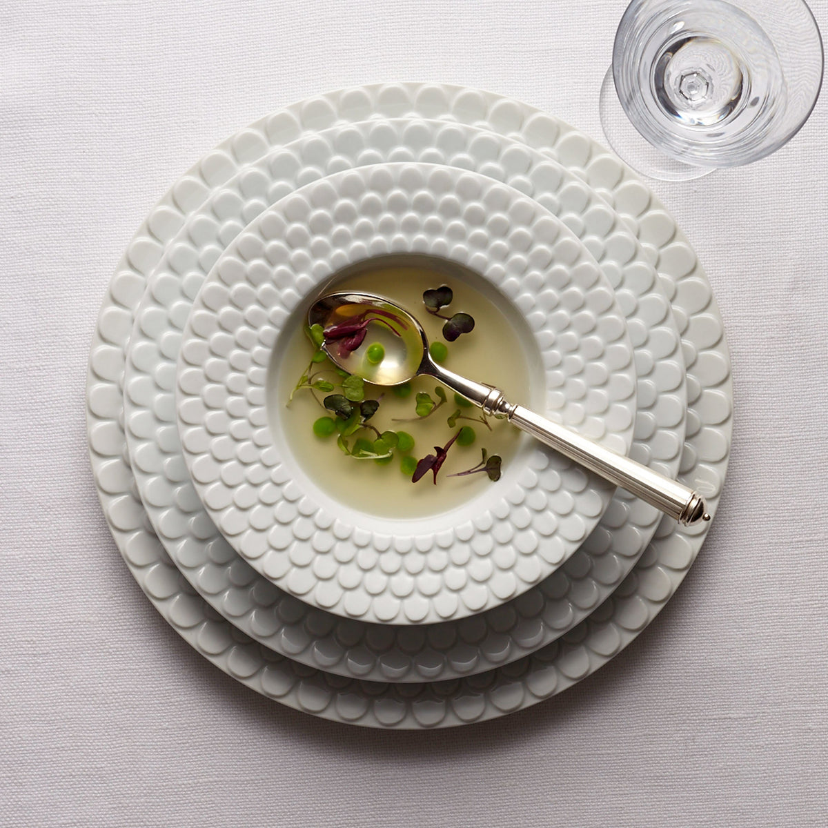 Aegean Dessert Plate - White